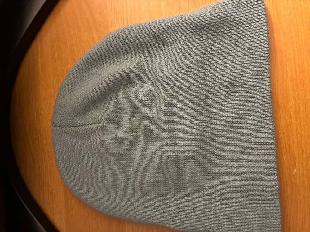 Portolano Pale Blue Fine Knit Cashmere Beanie